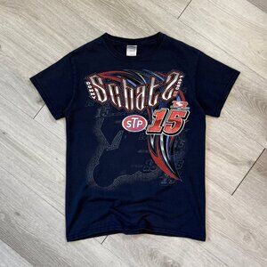 Rare Vintage Y2K Donny Schatz #15 STP Sprint Car Racing Men's T-Shirt - Small